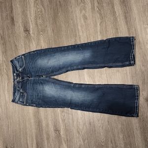 Girls jeans size 14 sparkly pockets